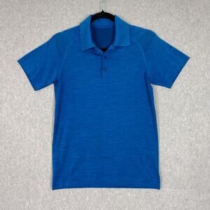 Lululemon Shirt Mens XS Blue Metal Vent Tech Polo
